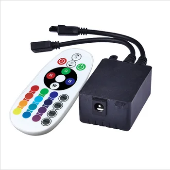 

Bluetooth 4.0 APP Light Bar Controller 24 key IR Infrared Smart LED Remote Control IOS6.0 Android Compatible Led Strip Lights