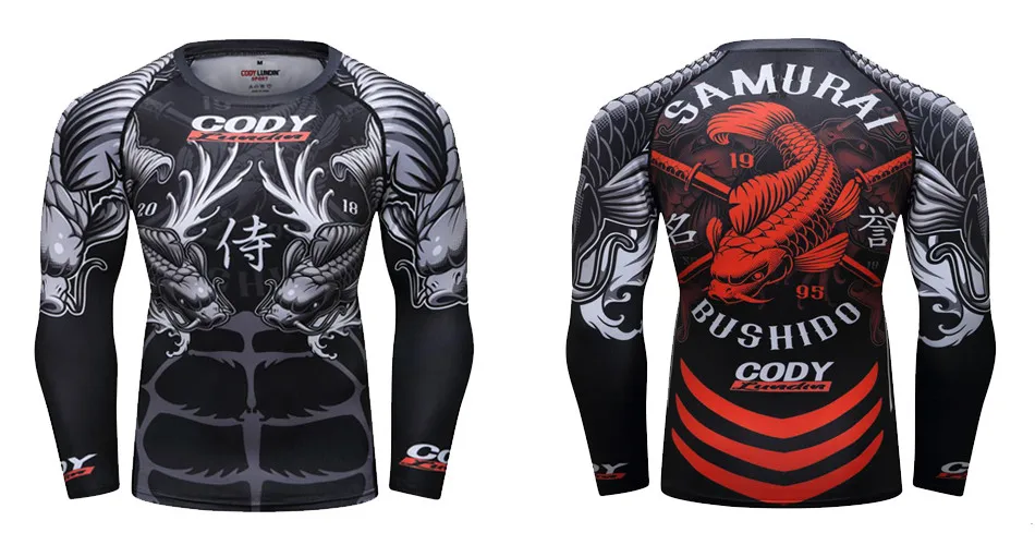 3D ММА футболка herren rashguard тематика «Бразильское джиу-джитсу» Футболка компрессионная футболка Муай Тай дышащие боксерские майки fight jersey Мужская