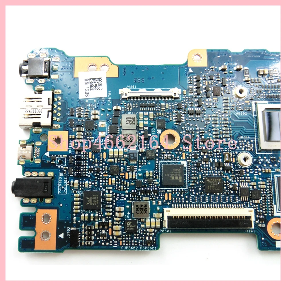 UX305CA mainboard M3-6Y30 CPU 8GB RAM REV 2.0 For ASUS UX305C UX305CA Zenbook motherboard 90NB0AA0-R00040 Tested OK