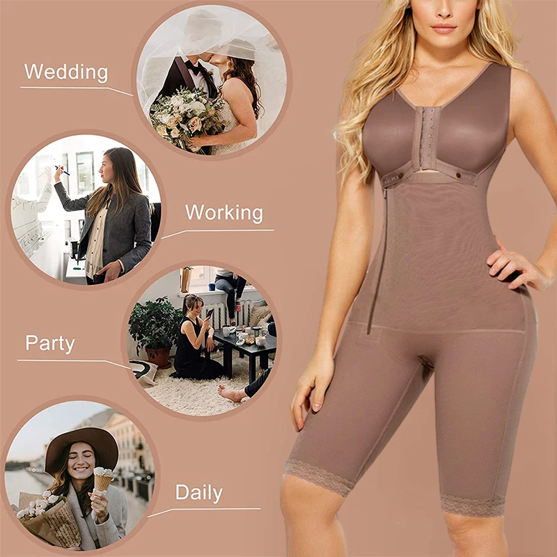Gaine Ventre Skimm Fajas Reductoras High Compression Girdle for Women Tummy Control Shapewear Corset mujer