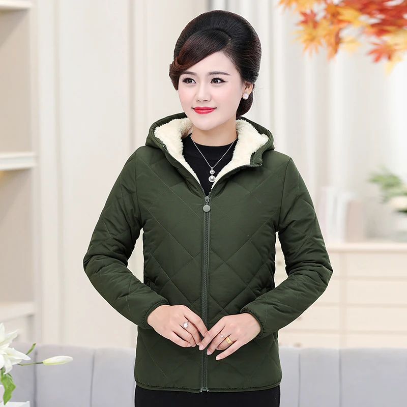 Осенне-зимняя короткая куртка женское хлопковое пальто флокированные толстые