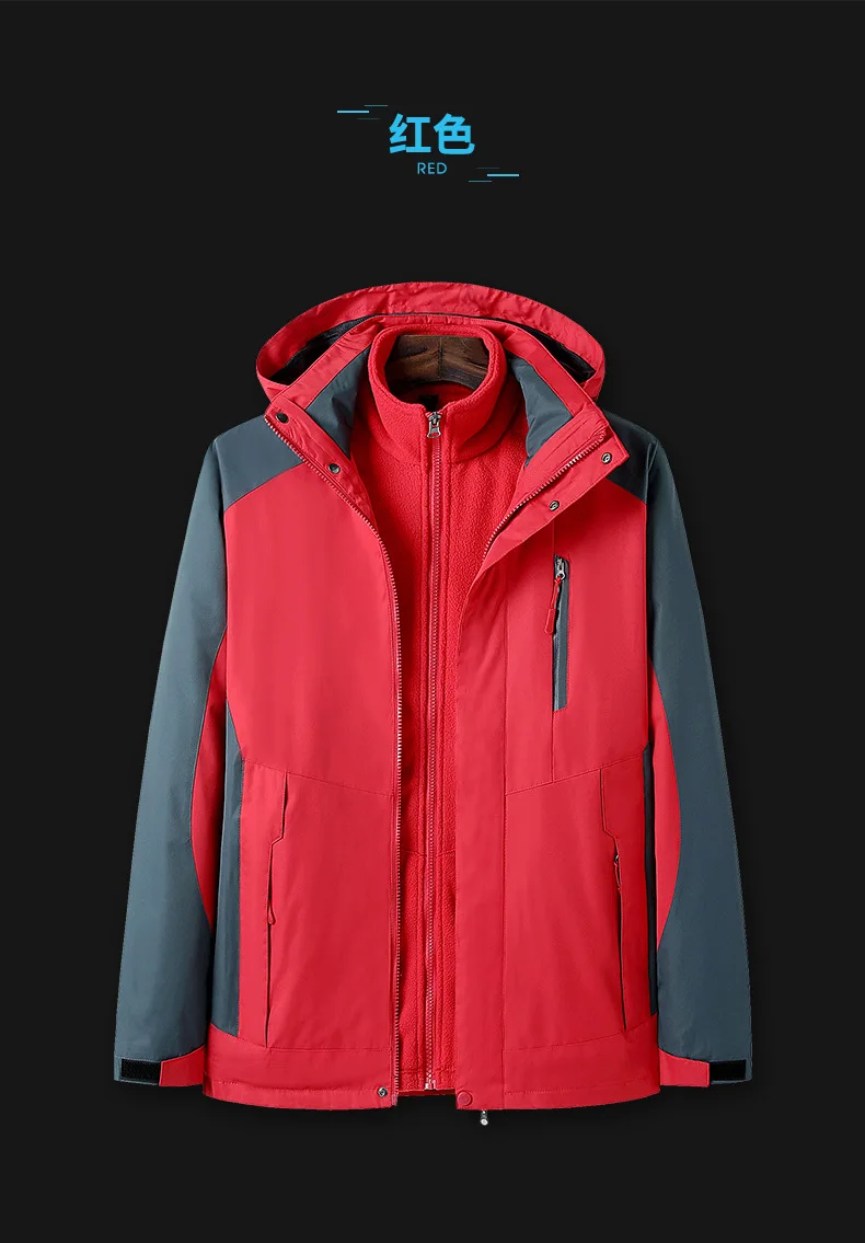 Windstopper водонепроницаемые походные куртки уличные толстые теплые пальто треккинг Кемпинг флисовая куртка Kurtka Turystyczna