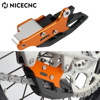 NICECNC Motorcycle Chain Guard Guide Cover Protector For KTM 125-500 EXC EXC-F XCW XCF-W SX SXF XC XC-F TPI Six Days 2008-2022