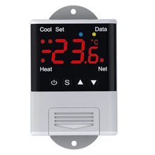 FashionWireless Wifi Temperature Controller Thermostat AC110-220V DTC1201 NTC Sensor Digital Display APP Control for Smart Home