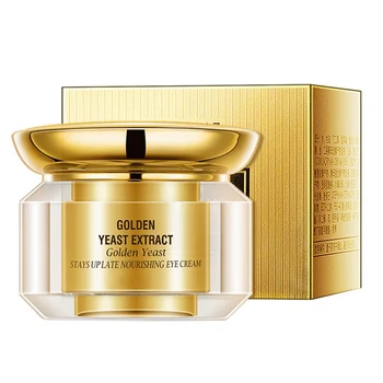 

10g Gold Yeast Eye Cream Lasting Nourishing Eye Repair Eyes Lighten Fine Lines Remove Dark Circles Eye Cream