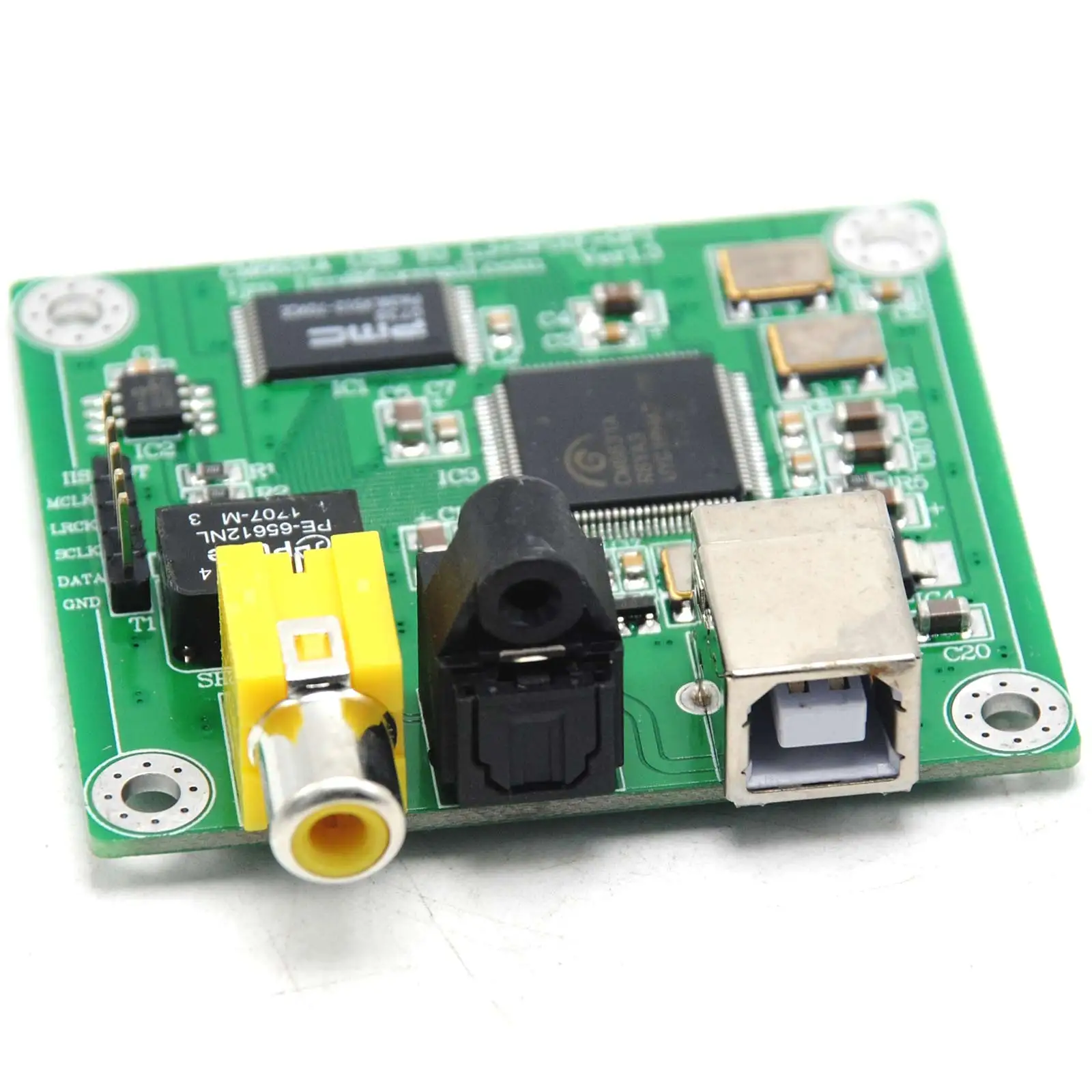 Hi-Fi CM6631A 192KHZ to Coaxial Optical SPDIF Convertor DAC Board 24bit USB 2.0