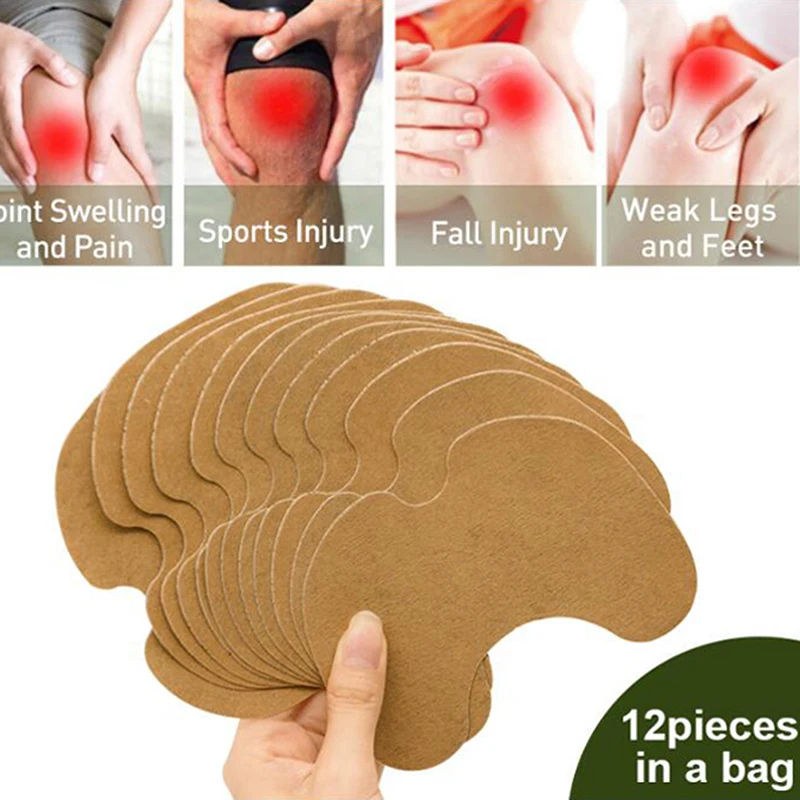 12Pcs Pain Relief Patch Shoulder Knee Neck Back Arthritis Joint Chinese Herbal Medical Plaster Hot Sale