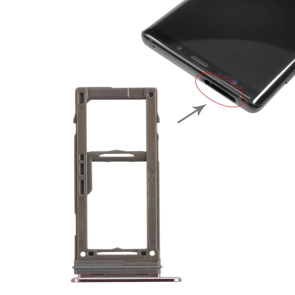 IPartsBuy лоток sim-карты+ лоток для карт памяти Micro SD для Galaxy Note9
