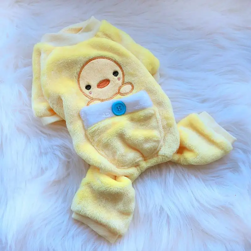 Игрушка для собаки костюм собаки зимняя флисовая собачья Пижама куртка пальто для маленьких средних для собак для домашних животных для кошек щенка теплая Толстовка комбинезон одежда
