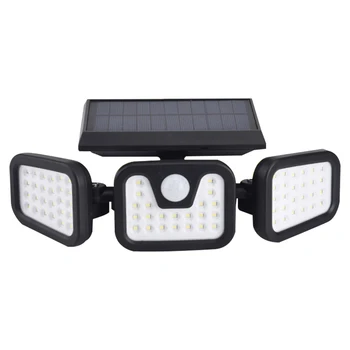 

BORUiT 74 LED Solar Light Outdoor PIR Motion Sensor Lamp Powered Sunlight Waterproof Street Light for Camping Garden Yard
