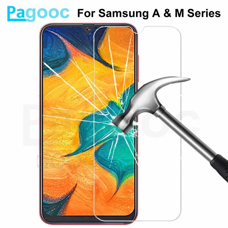 С уровнем твердости 9H закаленное Стекло на samsung Galaxy A10 A20 A30 A40 A50 A60 A70 A80 A90 Стекло M10 M20 M30 M40 Экран защитные пленки