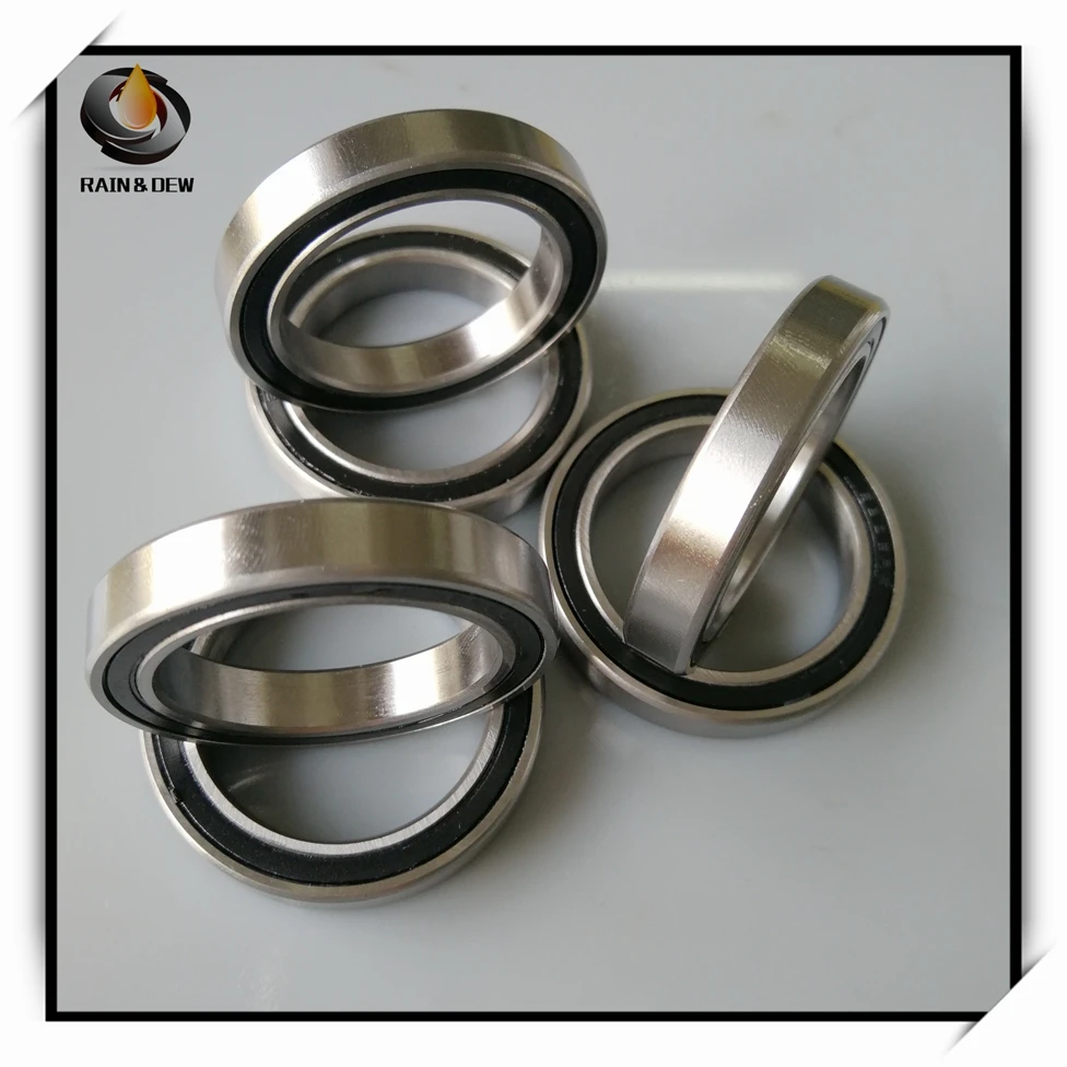 Discount 2Pcs 6805 Hybrid Ceramic Bearing 25x37x7 mm ABEC-7 Bicycle Bottom Brackets & Spares 6805RS Si3N4 Ball Bearings