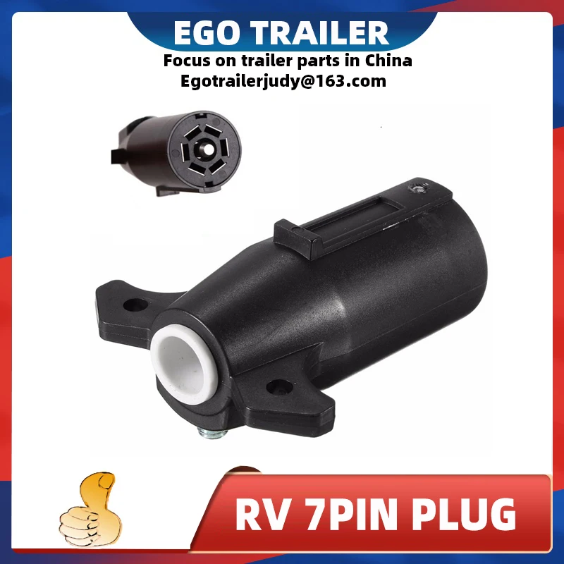 EGO 7 poles trailer plug 7-way RV connector replacement pin male end parts accessories |