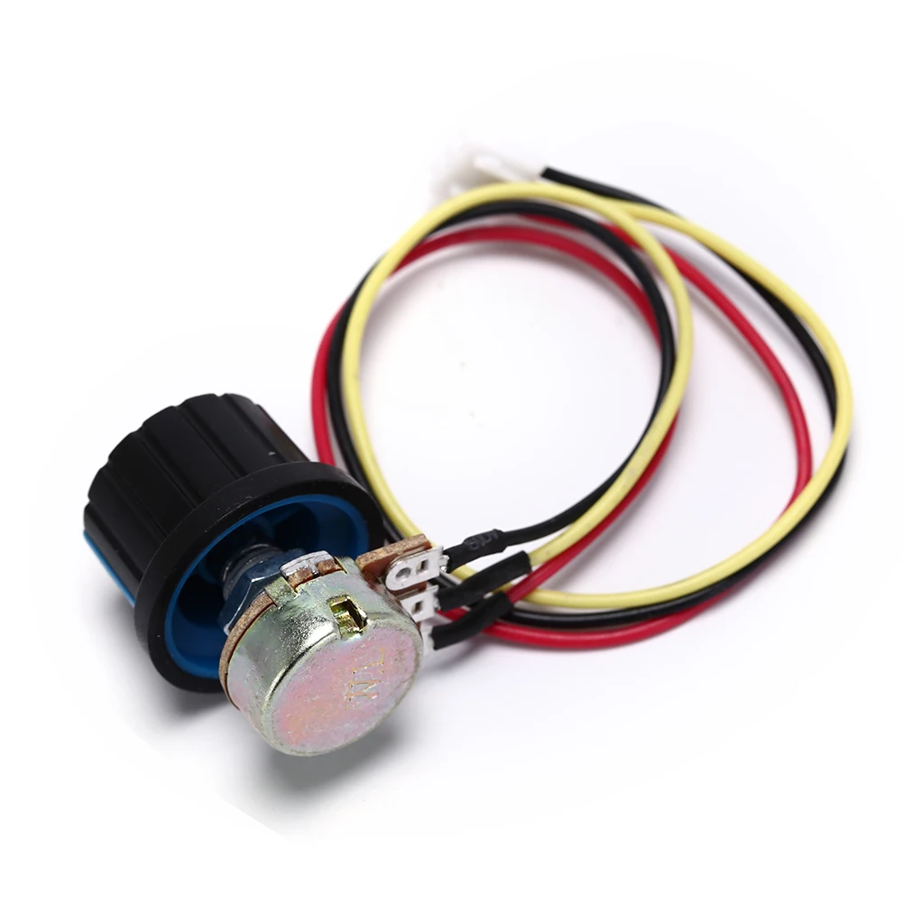 Универсальный DC10-60V PWM HHO RC регулятор скорости двигателя контроллер переключатель 20A 77 мм* 45 мм* 28 мм