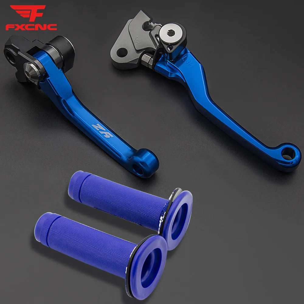 Для Yamaha YZ80 YZ85 2001- алюминиевый для мотоцикла Pivot Dirt Pit велосипед ямы тормозные рычаги сцепления и ручки Захваты Набор