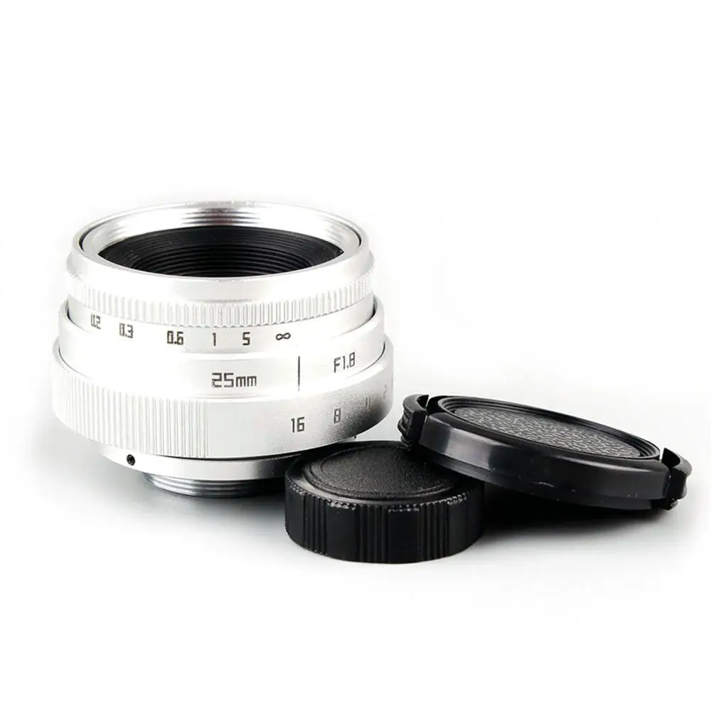 Newyi 25Mm F1.8 Obiettivo Ad Ampia Apertura Per Sony A6000 A6300 A5100 Nex-5 E-Mount Olympus Panasonic Canon Fuji Fujifilm Camera