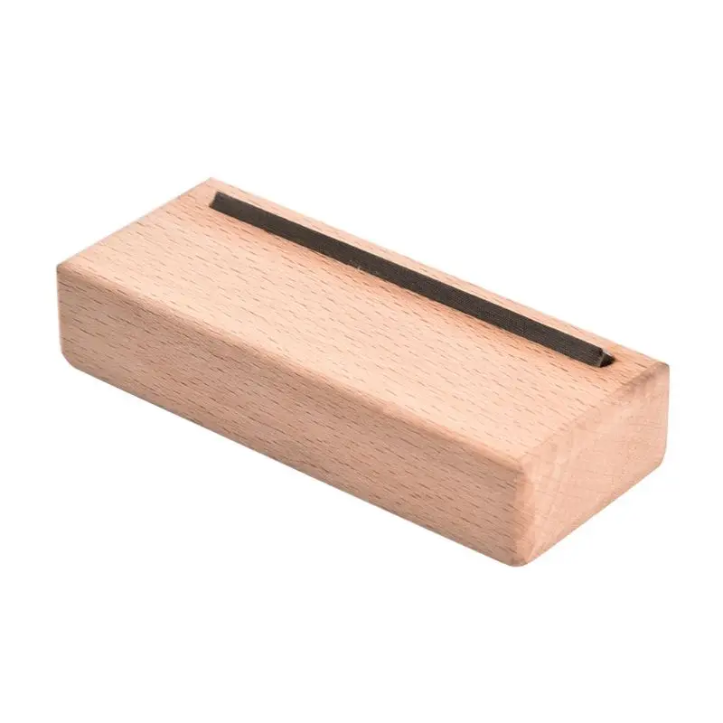 Гитарный лад концевой конический файл lutier Maple Wood Dual Edge 45 градусов гитарный лад Полировочный файл музыкальный инструмент для ремонта