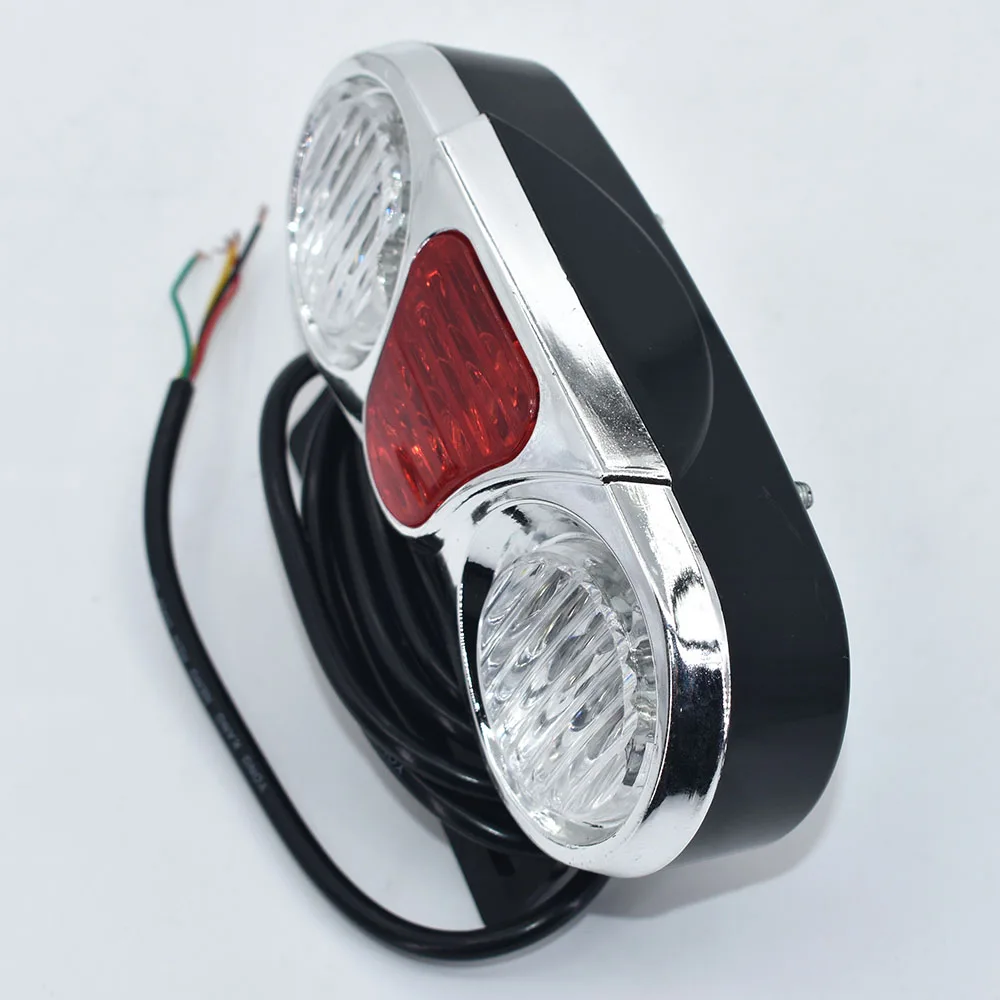 Phare Moto LED Aramox 7 Pouces - Halo Angel Eye - Blanc/Jaune - Universel Road Star