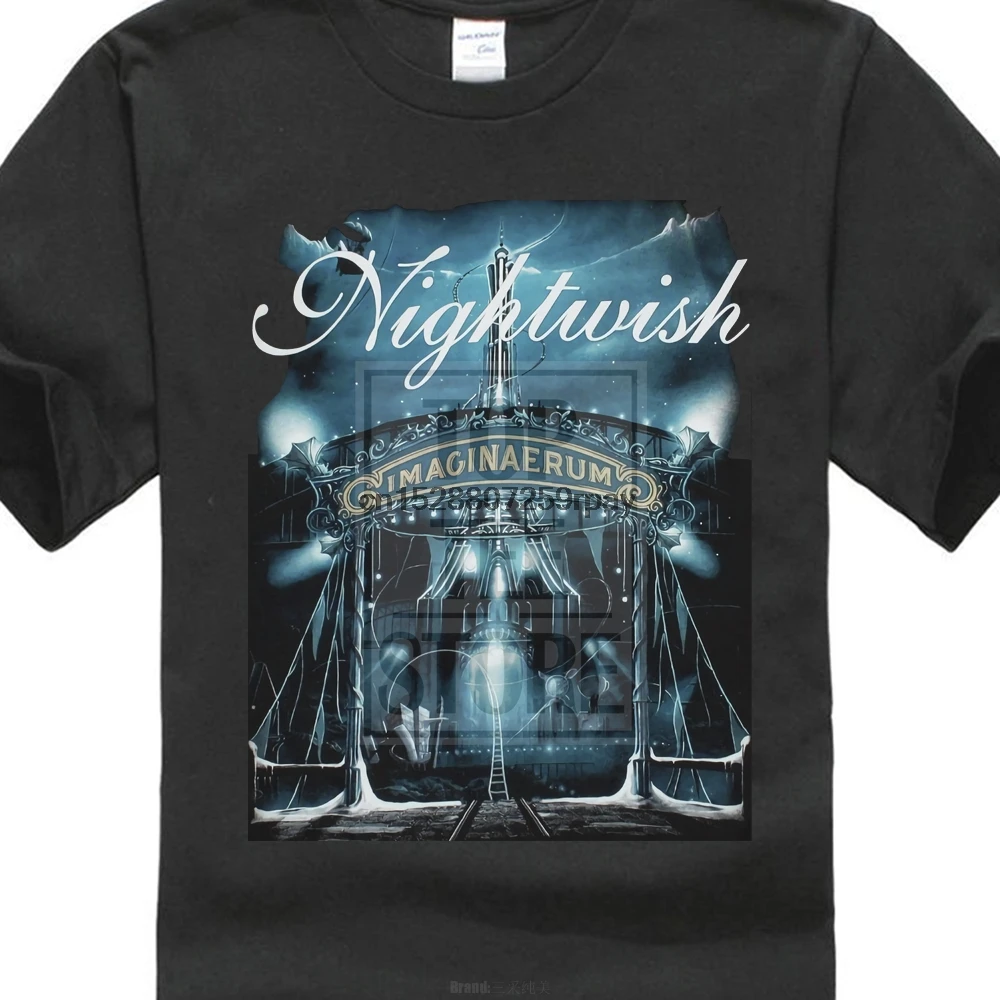 

Nightwish Imaginaerum 2011 Symphonic Metal Epica Xandria Tarja New Black T Shirt