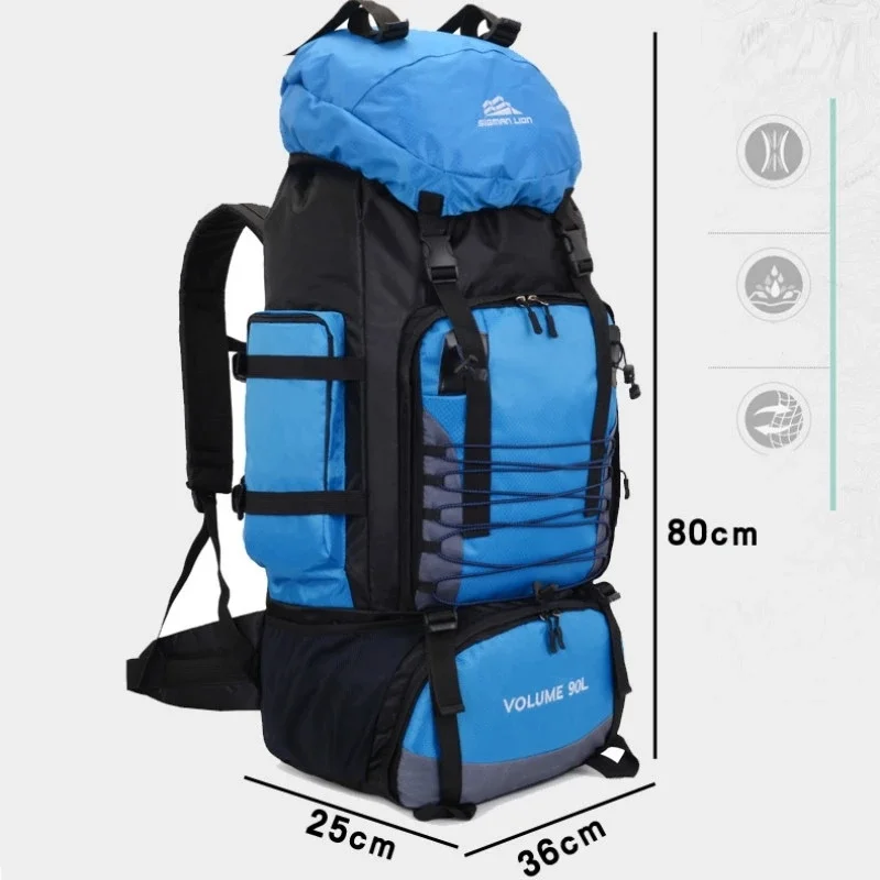 Sacs Décole 50L Homme Sac À Dos Sport Voyage Sacs À Dos Alpinisme Sac  Étanche Randonnée Hommes Camping Escalade Sac À Dos 230823 Du 23,8 €