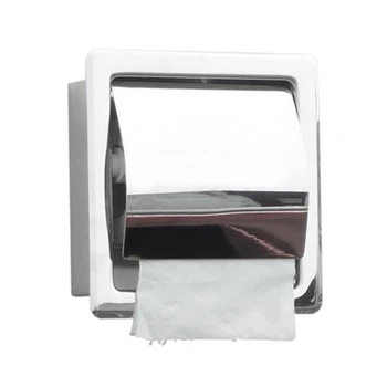 

Toilet Paper Holder with Shelf Wall Mounted Mobile Phone Paper Towel Holder Decorative Bathroom Roll Paper Holder 2020