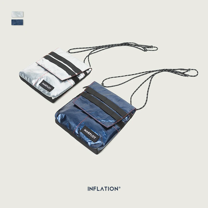 

INFLATION Mini Print Detachable Fanny Pack Hip Hop Functional Shoulder Bags For Men Streetwear Crossbody Bags For Women234AI2019