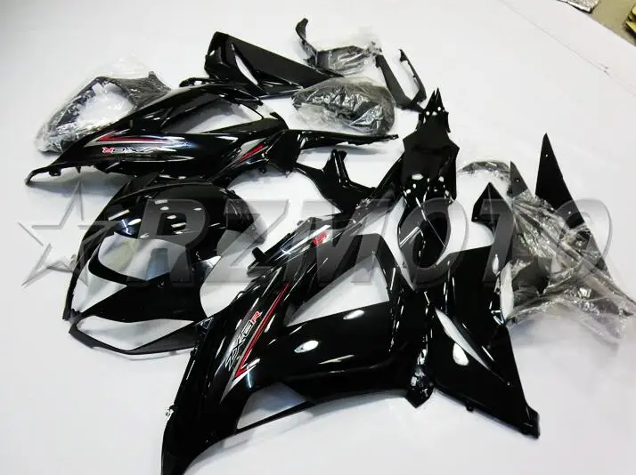 3 Подарки ABS Полный комплект обтекателя подходит для Kawasaki ZX6R 2013 Обтекатели ZX-6R ниндзя 636 599 кузов черный