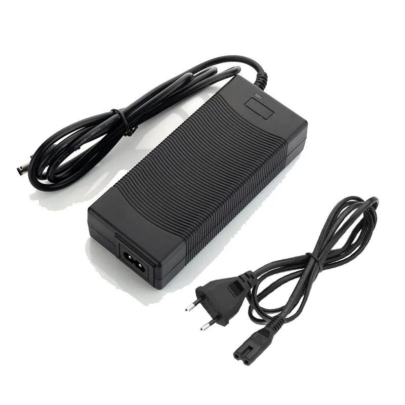 LiitoKala 7S 29.4V 2A 24v li-ion battery pack charger Desktop type fast Power Supply Adapter EU US AU UK AC DC 5521 Converter
