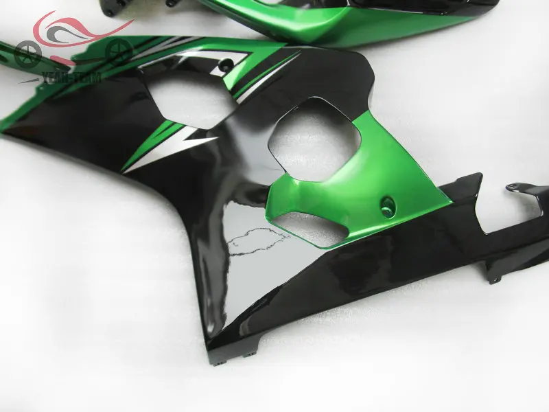 Китайский комплект обтекателей на заказ для Suzuki K1 2001 2002 2003 GSXR600 01-03 GSXR750 GSXR 600 750 зеленый черный корпус ремонтный набор обтекателей