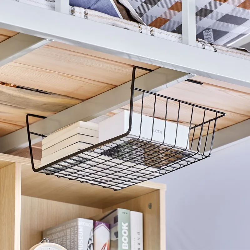 

College Student Dormitory Artifact Bedside Storage Bedside Hanging Basket Closet Cabinet Storage Shelf Under The Hanging Basket