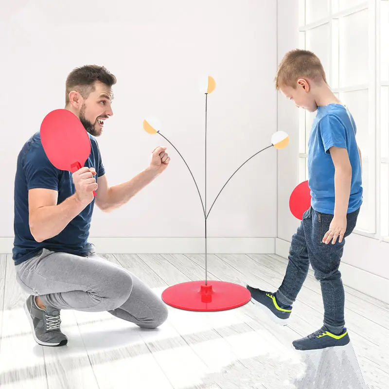 

Table racket portable children training dad training table tennis table set and ball