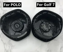 Motorista capa de bolsa a ar capa de chifre volante volante chifre cove para vw golf 7 polo 2014-2016(China)