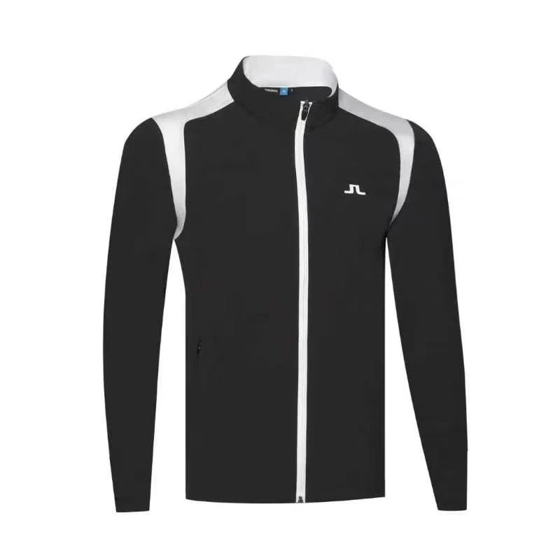 KMen спортивная одежда с длинными рукавами ветровка для гольфа 3 цвета одежда для гольфа s-xxl выбрать Досуг Одежда для гольфа - Цвет: Черный