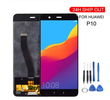 

For Huawei P10 LCD Display Touch Screen Digitizer Assembly With Frame Replacement VTR-L09 VTR-L10 VTR-L29 For Huawei P10 LCD