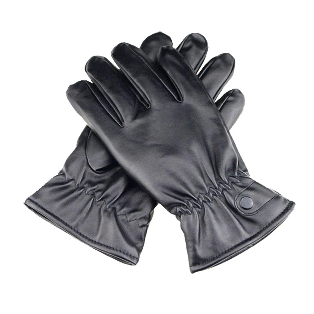 Мужские Женские уличные теплые электрические мотоциклетные уличные перчатки Thinsulate из искусственной кожи теплые зимние перчатки