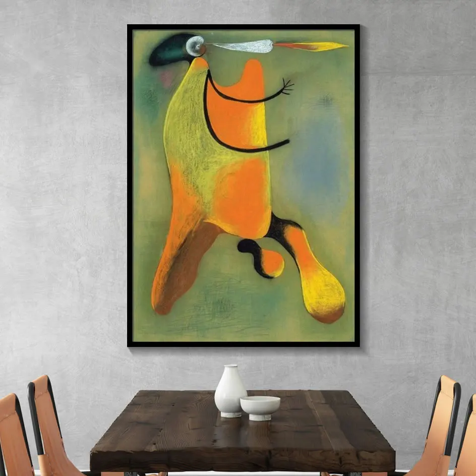Joan Miro абстрактные акварельные настенные художественные плакаты и принты Знаменитая Картина на холсте гостиная украшение дома картины