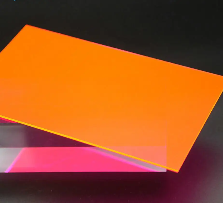 Plastic-Craft  Acrylic Fluorescent Transparent Sheet