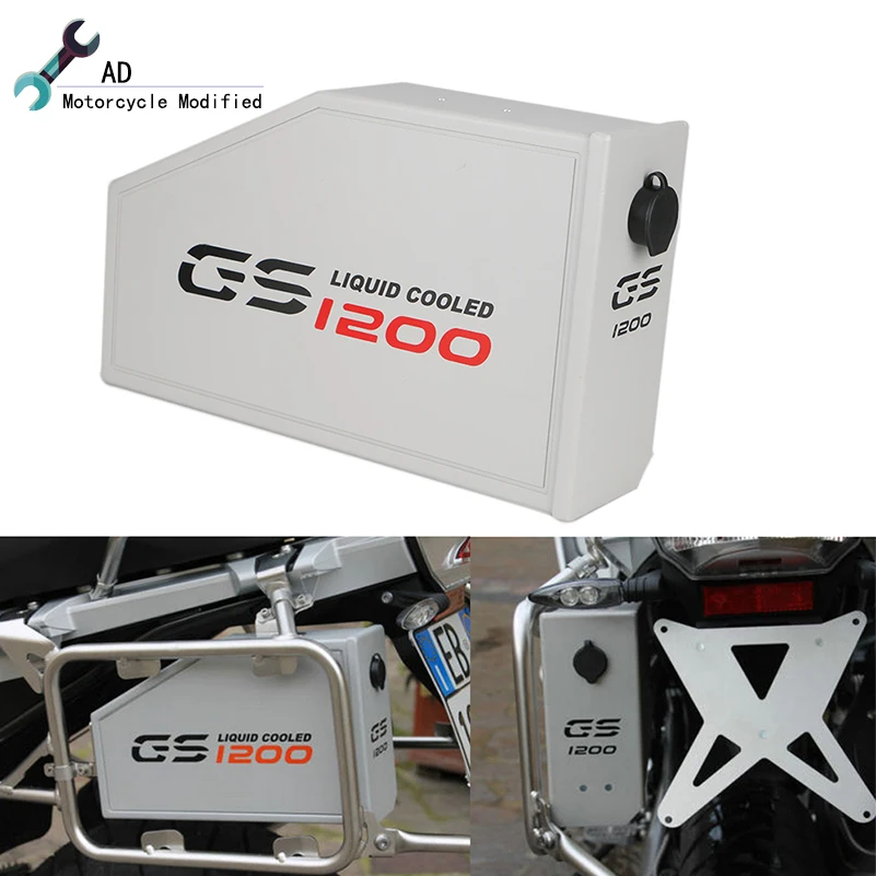 

For BMW R1200GS LC Tool Box Decorative Box Toolbox 5 Liter for Left Side Bracket R1200 GS 2014 2015 2016 2017 2108 Accessories