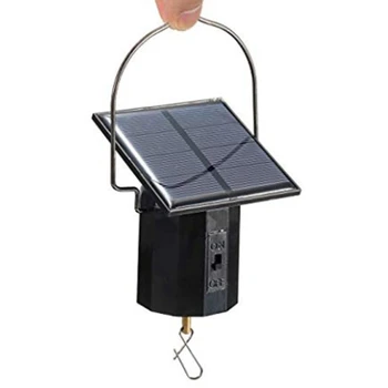 

Wind Spinner Motor Solar Hanging Display Motor Rotating Solar Energy Wind Spinner Motor Rotatable Hook for Wind Chimes