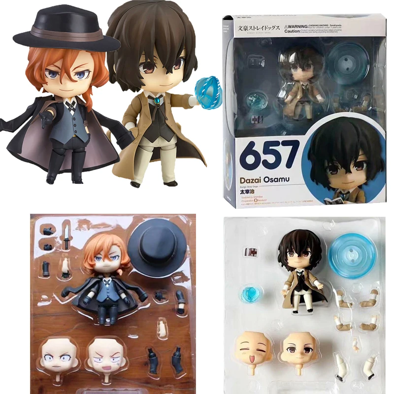 Dazai Osamu Nakajima Atsushi Figures Nakahara Chuya 676 Figure Bungo Stray Dogs 657 Action figure Anime | Игрушки и хобби