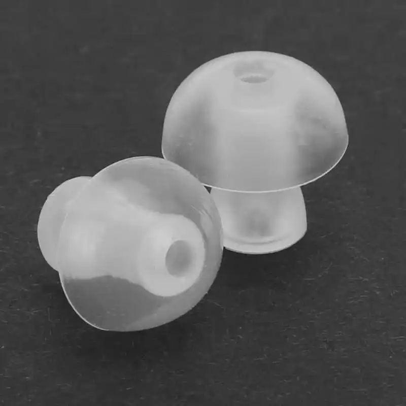 Hearing Aid Accessories Replacement Earplug Ear Plug Eartip Domes with Sound Tube 1Set for Box Type BTE Aids