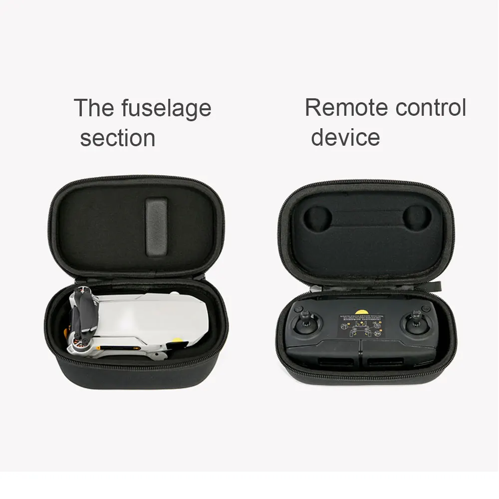 Buy Portable Nylon Bag Waterproof Wear Resistant Box Mini Carrying Case For DJI Mavic MINI Drone Body Remote Controller Storage Bag