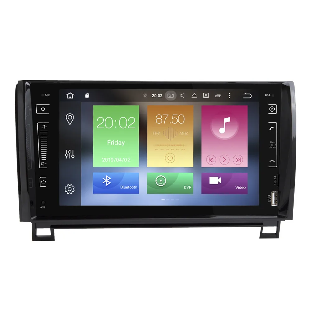 Excellent Android 9.0 Car Radio Navigation For Toyota Tundra Sequoia 2007-2013 DVD Player GPS Multimedia WIFI Bluetooth Video Stereo 10
