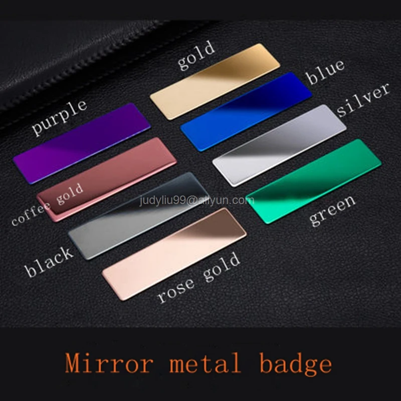 140 шт. пустые металлические значки идентификационная бирка ничего не печатает