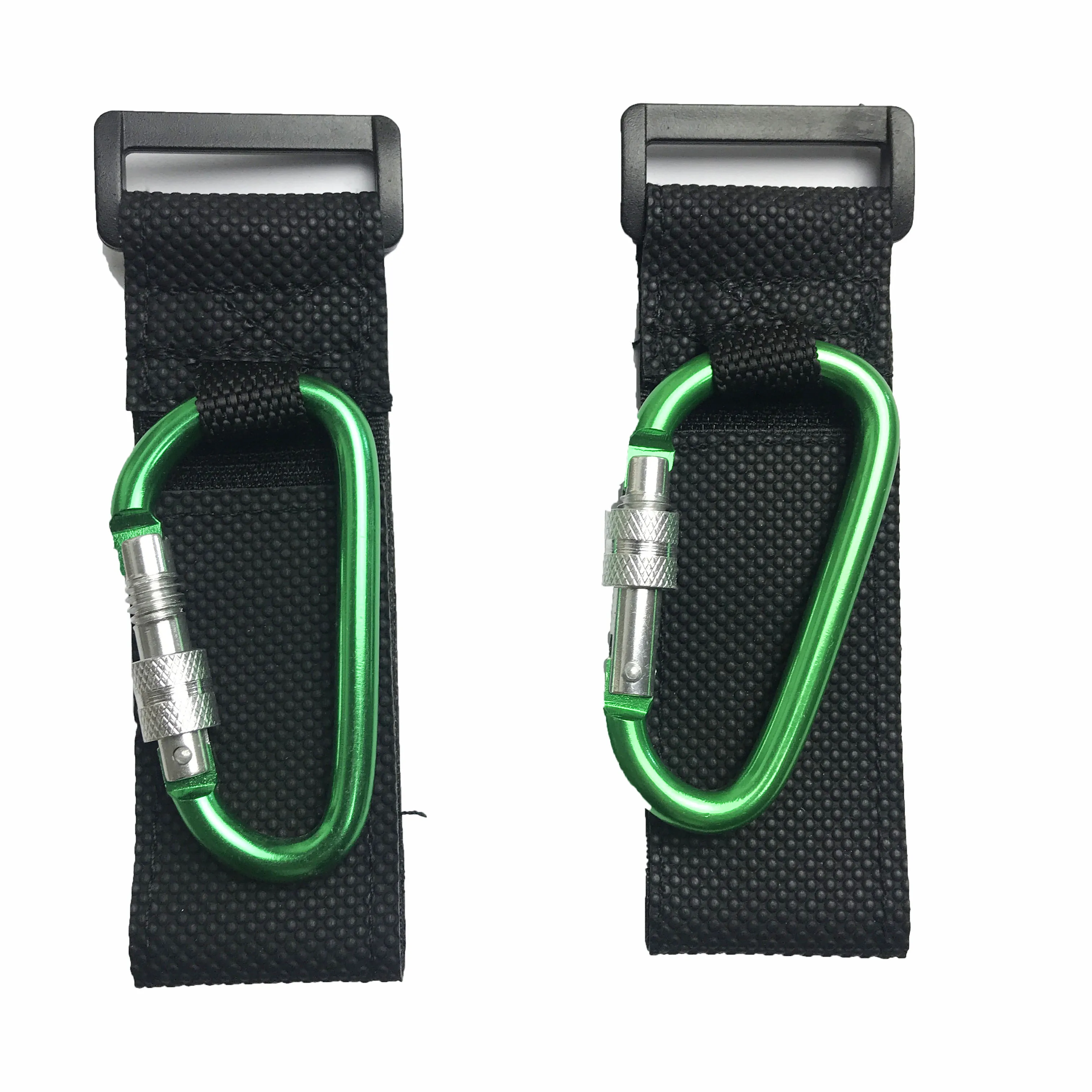 2pcs green Чашка для детской коляски, держатель для родителей, кружка, крючки для бутылки молока, подставка для коляски, крючки для органайзера, тележка, коляска, аксессуары, коляска, карабин - Цвет: 2pcs green