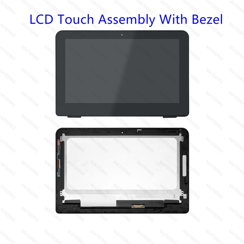 

11.6" Touch Screen Digitizer Front Glass Lens Replacement +Bezel for HP x360 310 G2