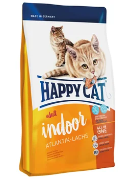 

HAPPY CAT HAPPY CAT SUPREME FIT & WELL ADULT INDOOR ATLANTIC-LACHS for adult cats who live at home with salmon