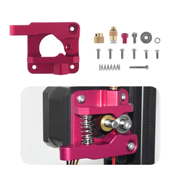 

MK8 Extruder Replacement Metal Block Remote Drive Feed Extruder Kit 1.75mm Filament for Creality Ender 3 CR-10 3D Printer Parts