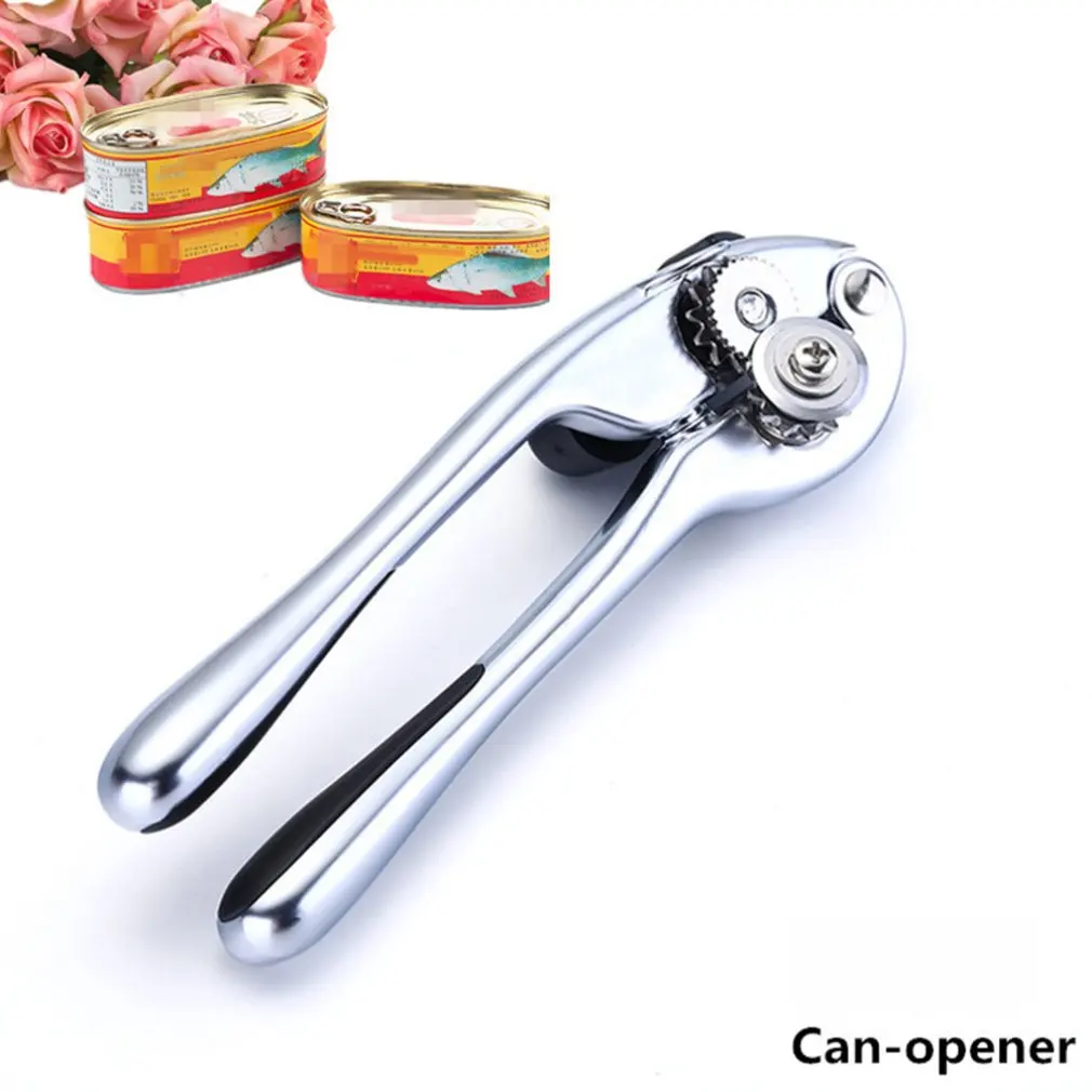 Can Opener Manual Stainless Steel Bottle Opener Kitchen Tin Opener Smooth Edge Kitchen Accessories Gadget
