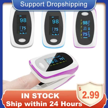 

Finger Clip Oximeter Blood Oxygen Monitor Pulse Rate Oxygen Oximeter Heart Rate Monitor SpO2 Oximetry without Battery (Grey)